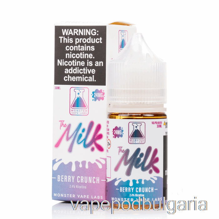 Vape Bulgaria Berry Crunch - млечните соли - 30ml 48mg